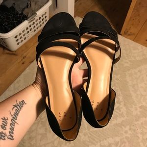 A New Day Target Sandals in Black